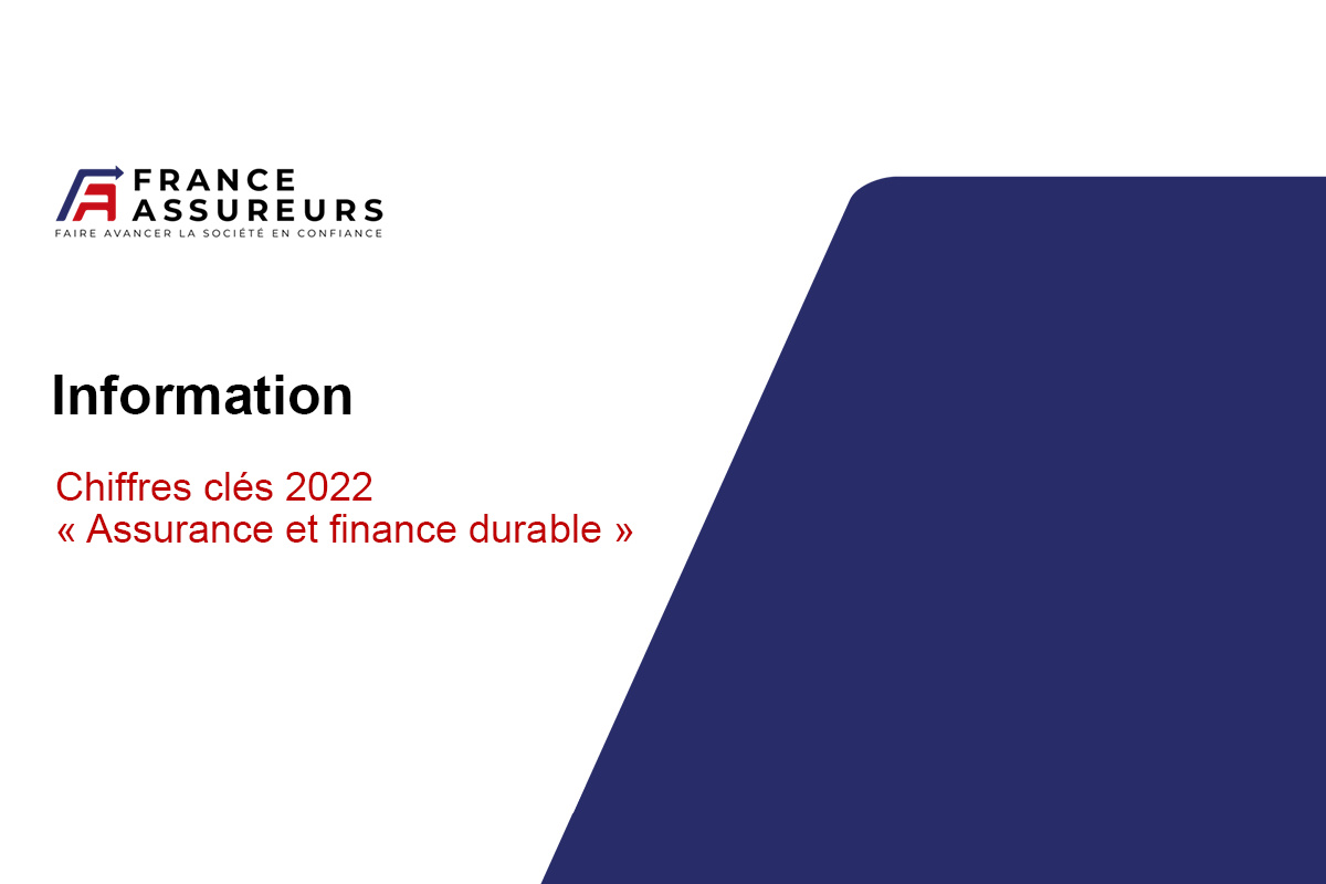 Chiffres clés 2022 « Assurance et finance durable »