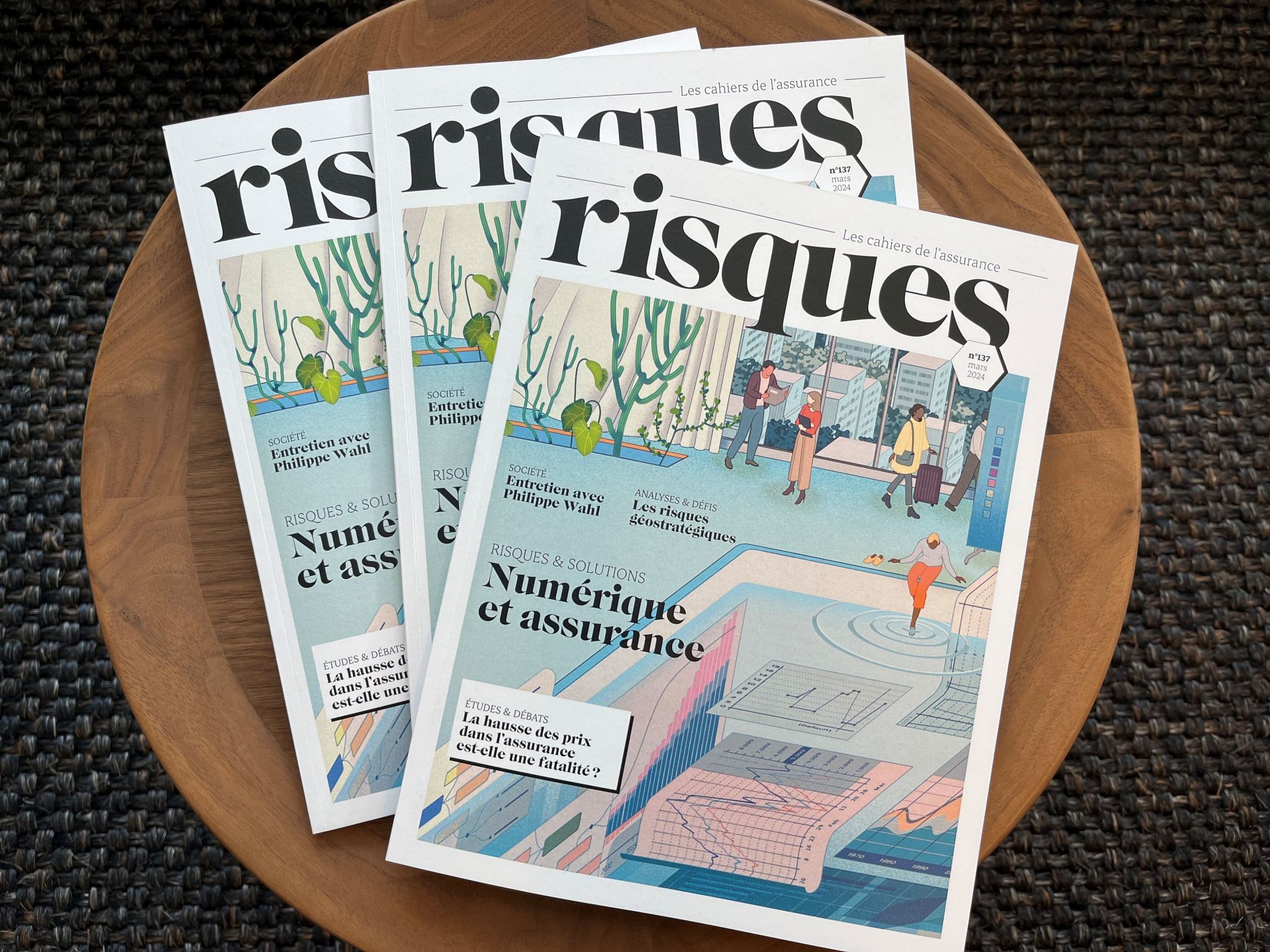 Format, maquette, couleurs et rythme : la revue Risques évolue !