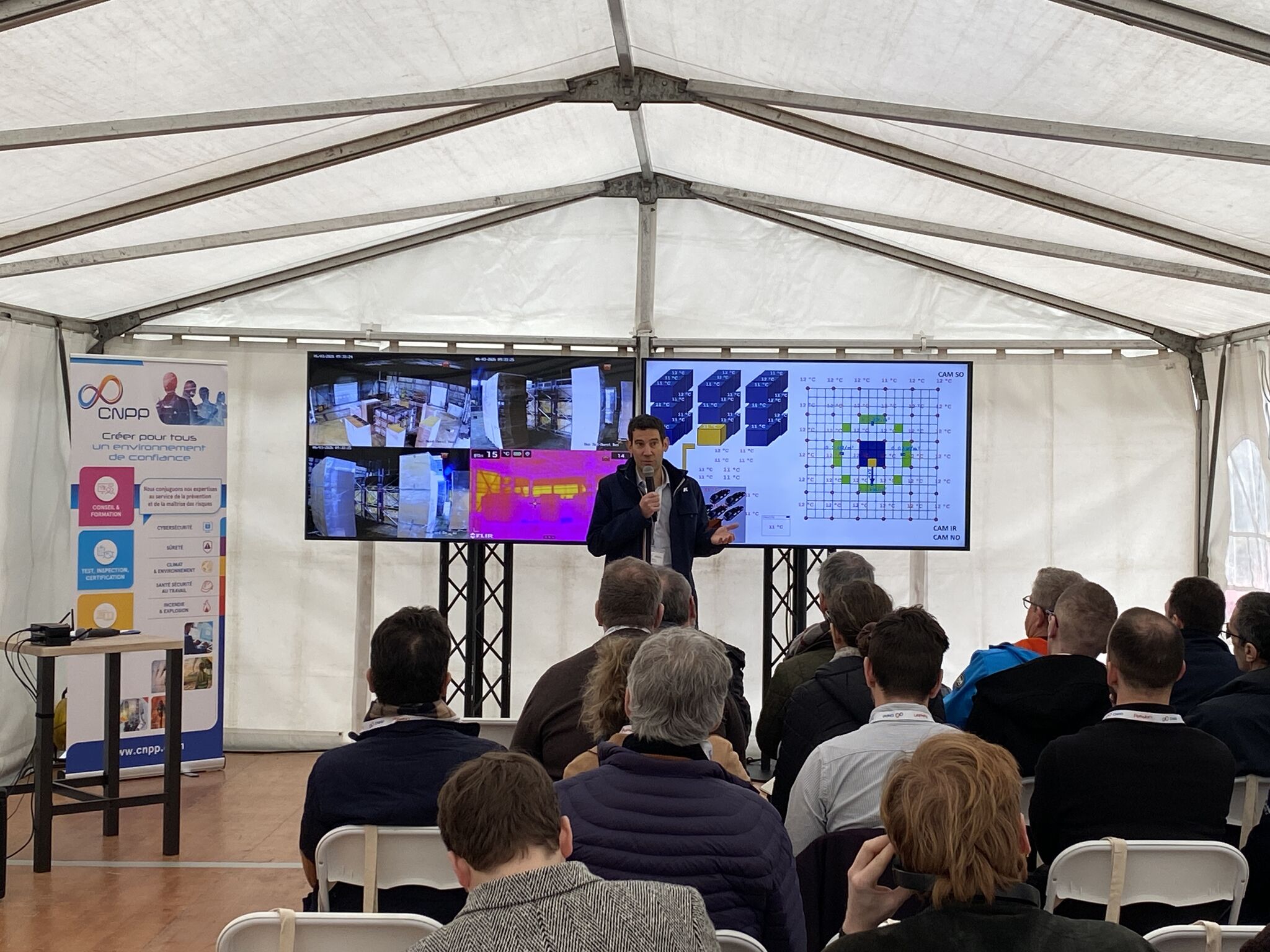 Batteries lithium-ion : une campagne d&rsquo;essais de feu men&eacute;e par CNPP pour le compte de France Assureurs et Assurance Pr&eacute;vention