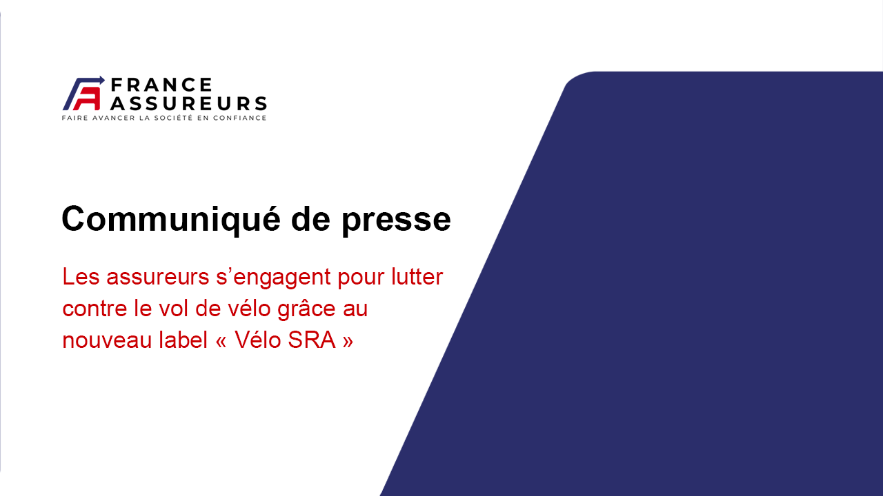 Les assureurs s’engagent pour lutter contre le vol de vélo grâce au nouveau label « Vélo SRA »
