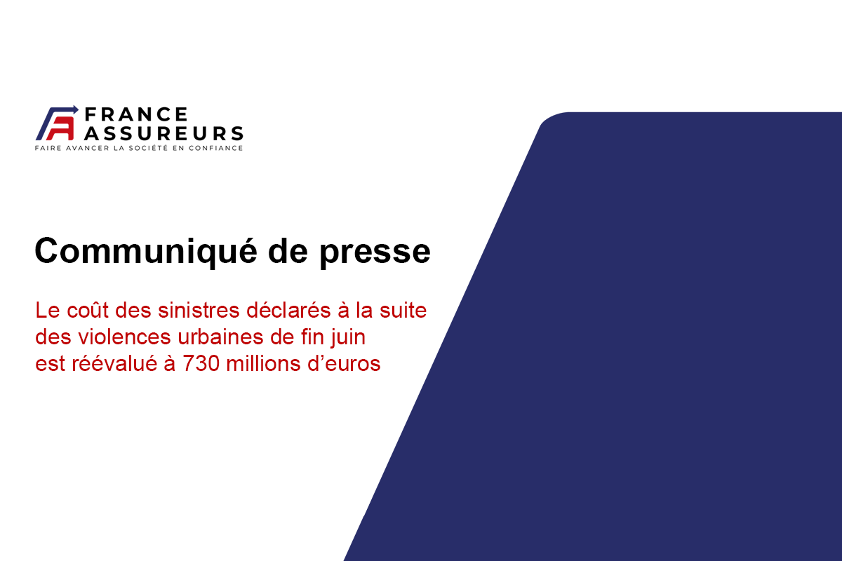 Le coût des sinistres déclarés à la suite des violences urbaines de fin juin est réévalué à 730 millions d’euros